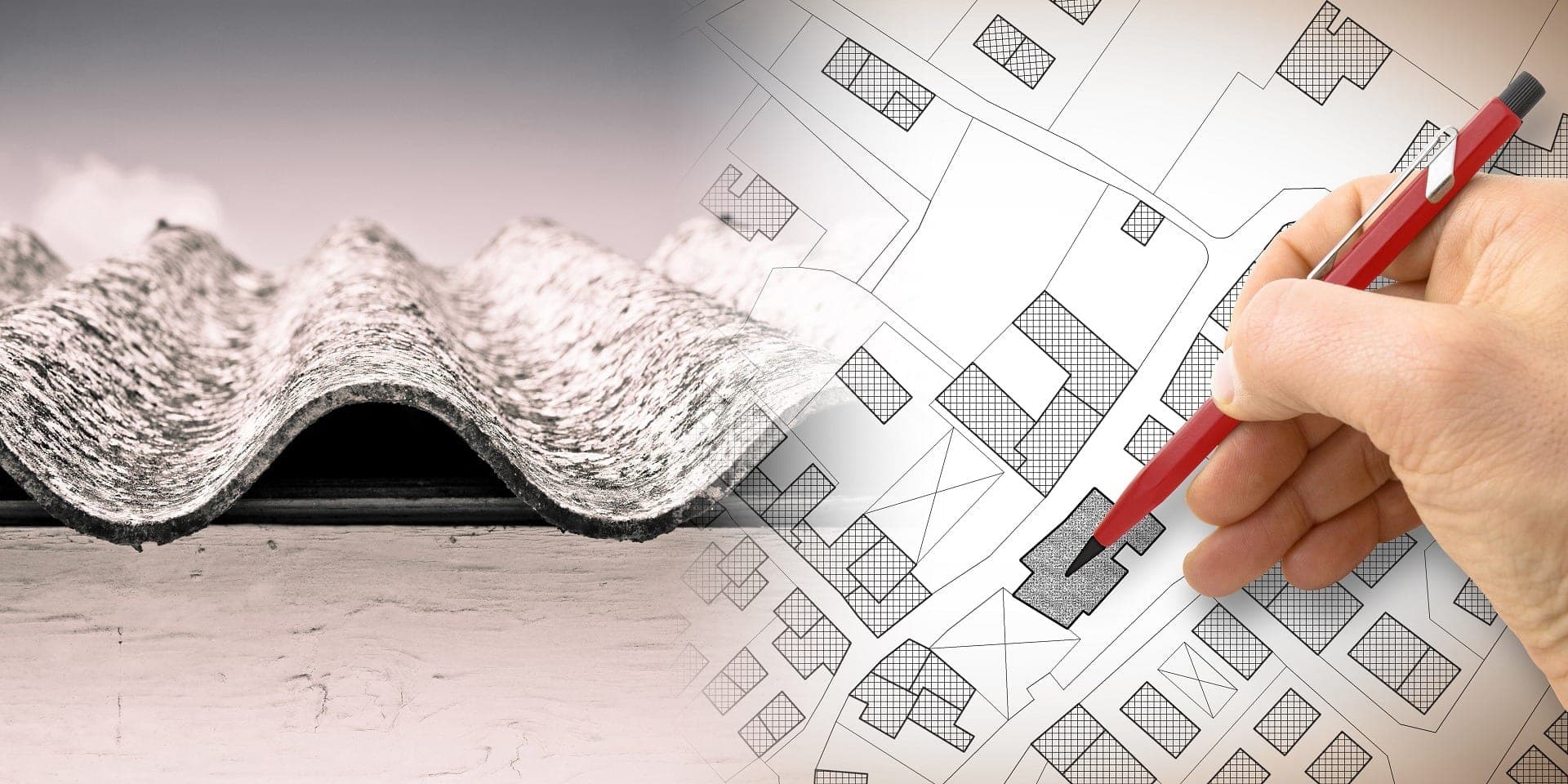Bouwplan en materialen van een woning